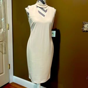 Calvin Klein dress blush color brand new